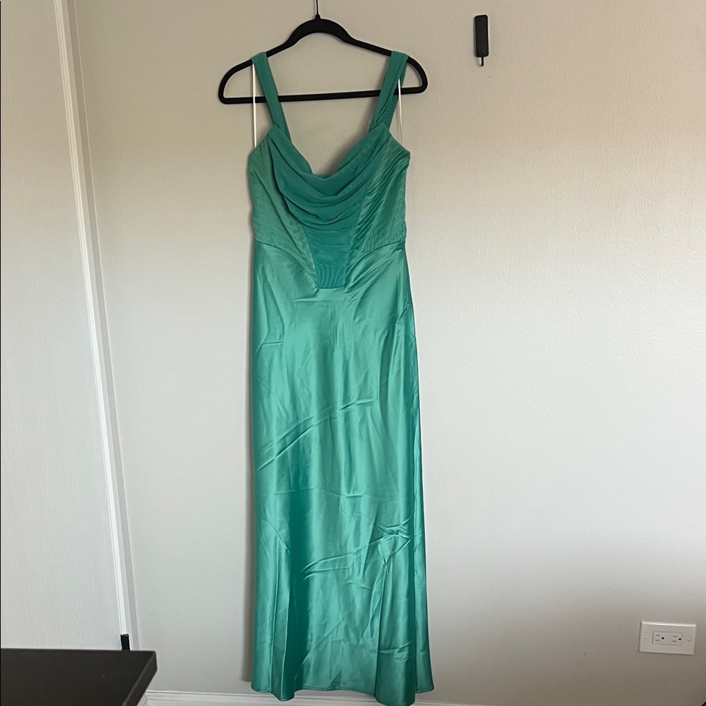 Hello Molly Teal Maxi Dress
